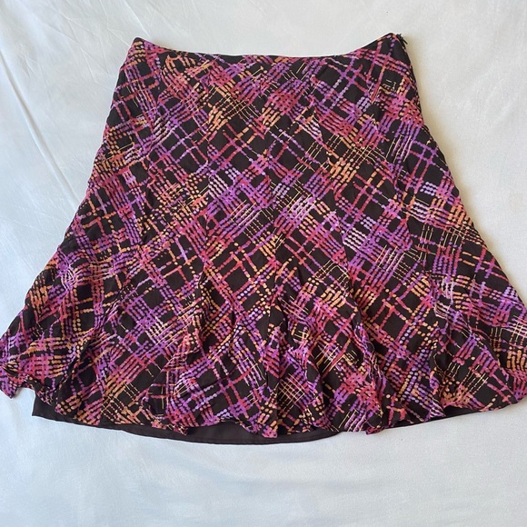 Multi-Coloured Midi Skirt - Picture 2 of 3